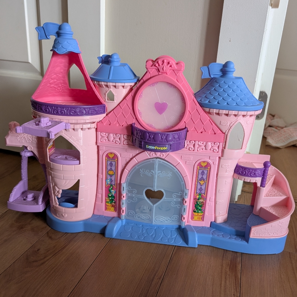 Fisher-Price Pink and Blue Fantasy Castle